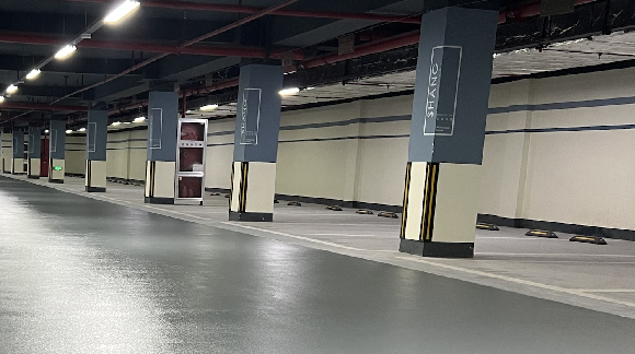 停車場車位劃線標準步驟，筑牢安全通行的隱形防線