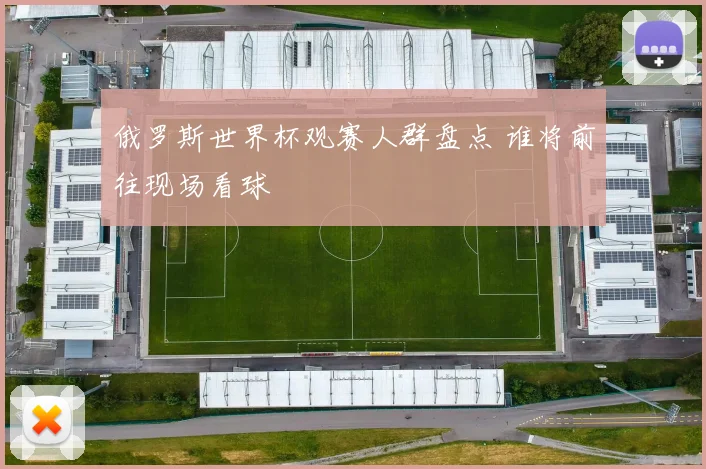 俄罗斯世界杯观赛人群盘点 谁将前往现场看球